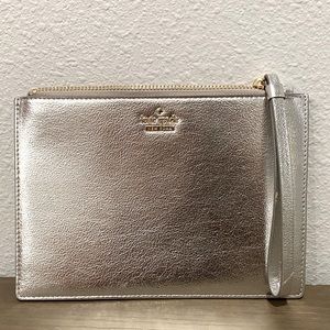 KATE SPADE Wristlet: Silver